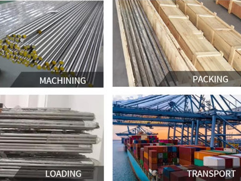 Moisture-proof packaging for stainless steel bars Moisture-proof packaging for stainless steel bars